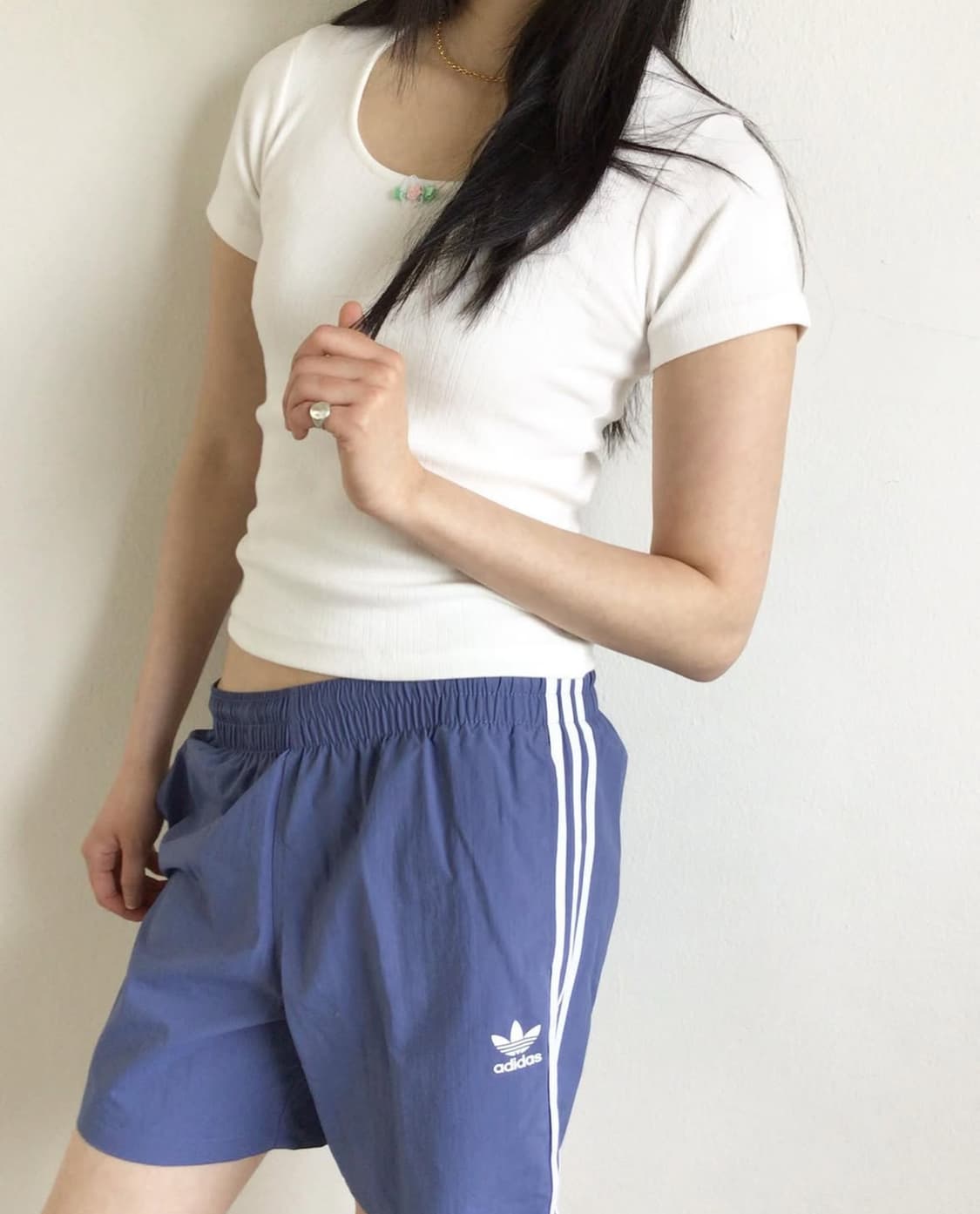 포니테일 ponytail Petit Ribbon T-Shirts 상품이미지3