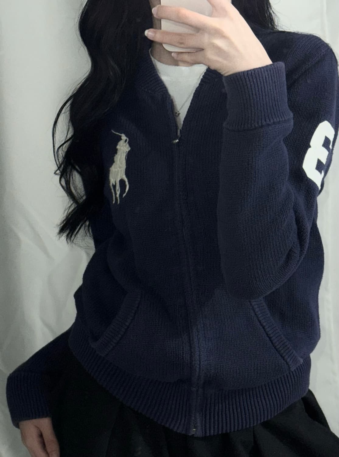 🐰폴로 랄프로렌 빅포니 딥네이비 집업 점퍼 자켓🤍 상품이미지1