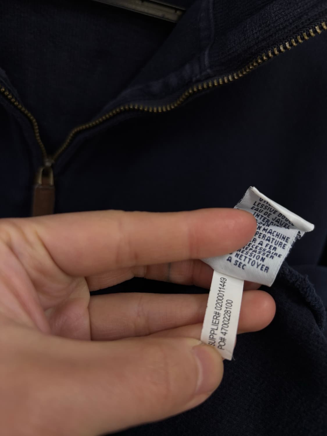 폴로랄프로렌 울니트  반집업 상품이미지6