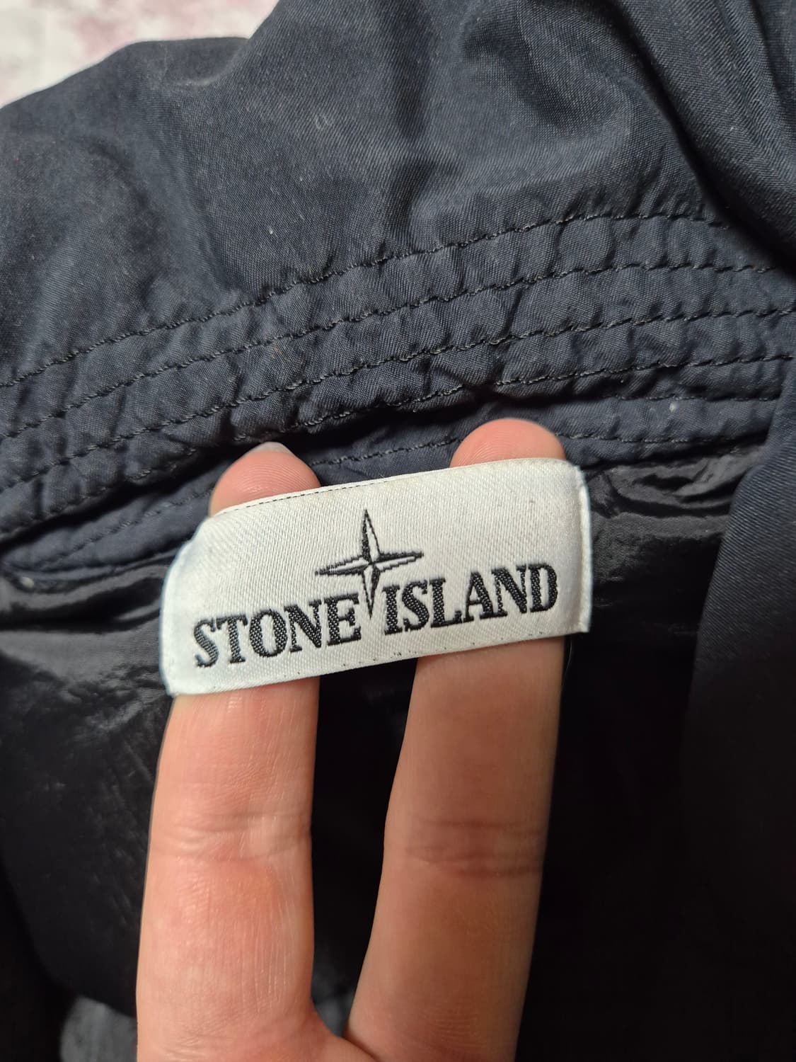 정품 스톤아일랜드 크링클랩스 패딩 95-M 블랙 상품이미지7