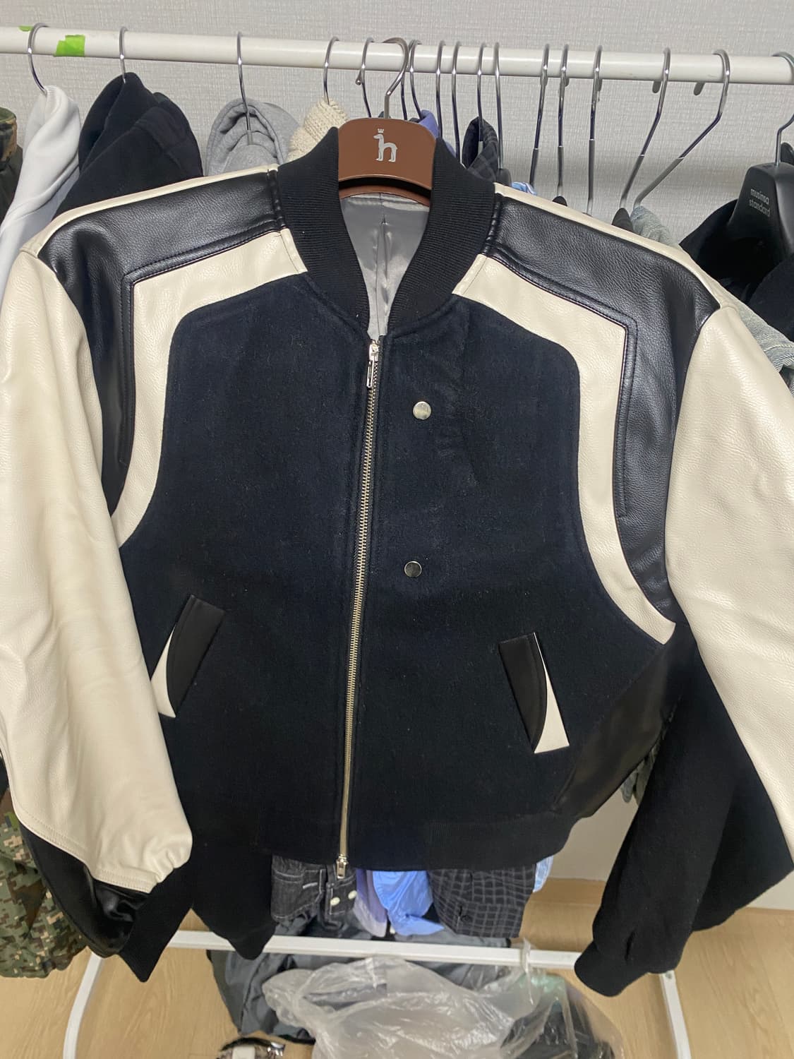 엘무드 서킷 레이서 자켓 블랙 48 상품이미지2