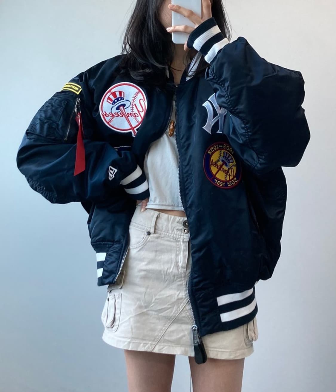 뉴에라 X 알파인더스트리 ma-1 자켓 상품이미지1