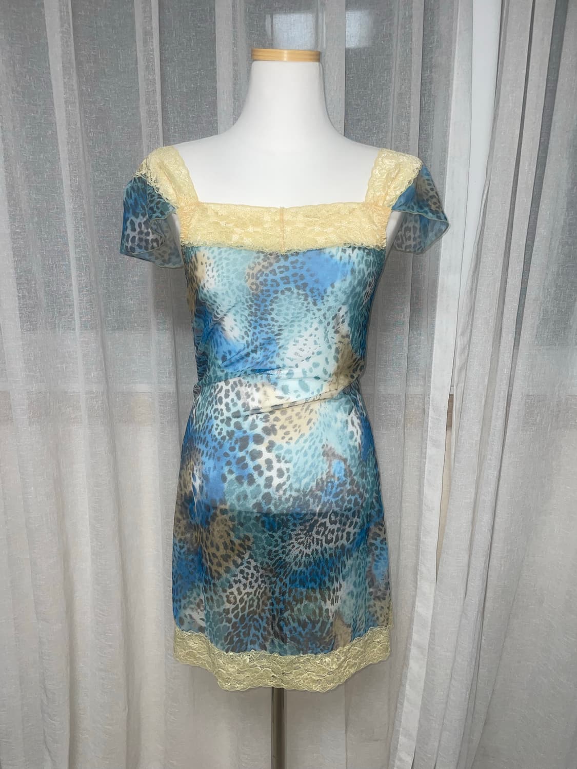 대장급 빈티지 호피무늬 슬립원피스 상품이미지1