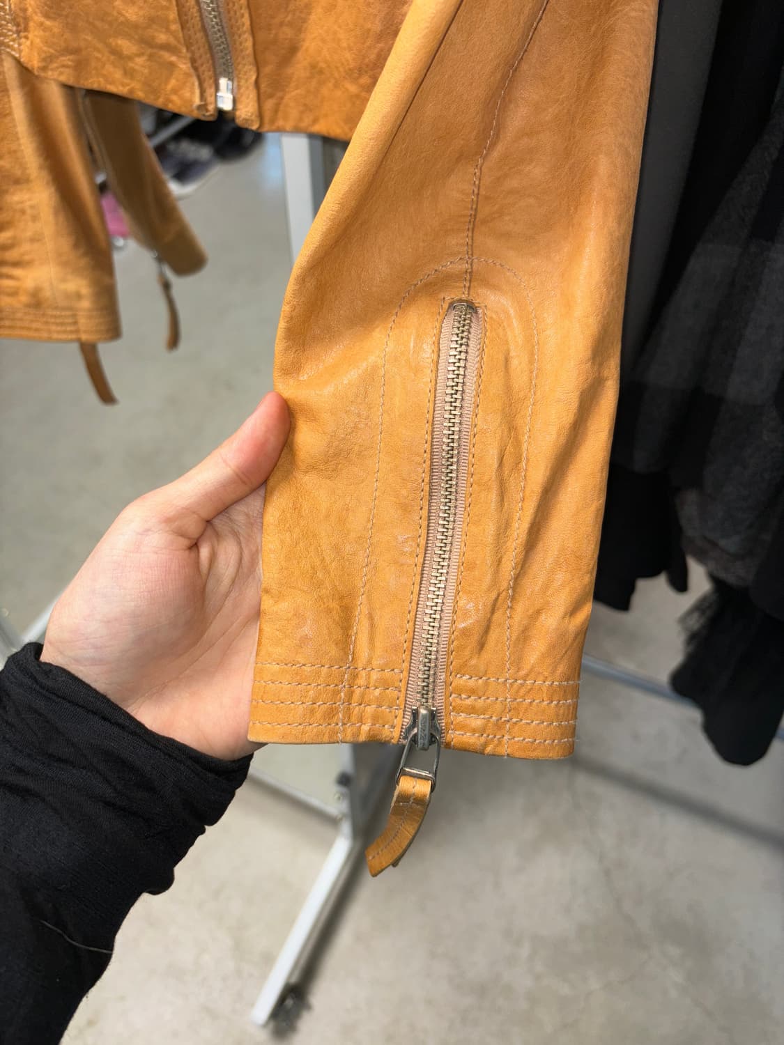 O‘2nd 프릴 레더 자켓 상품이미지5