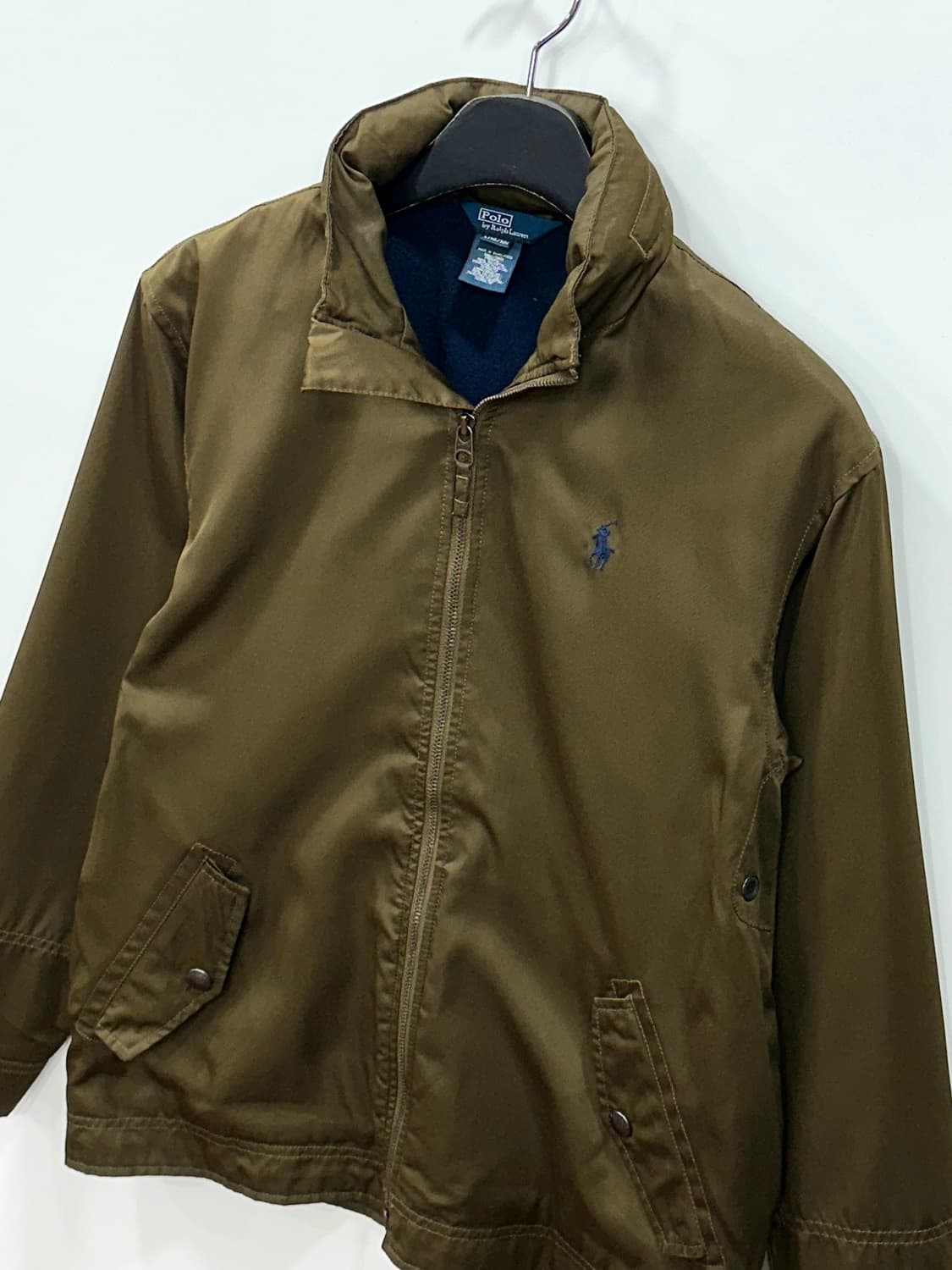 폴로 랄프로렌 네이비포니 스윙텀 자켓 상품이미지2