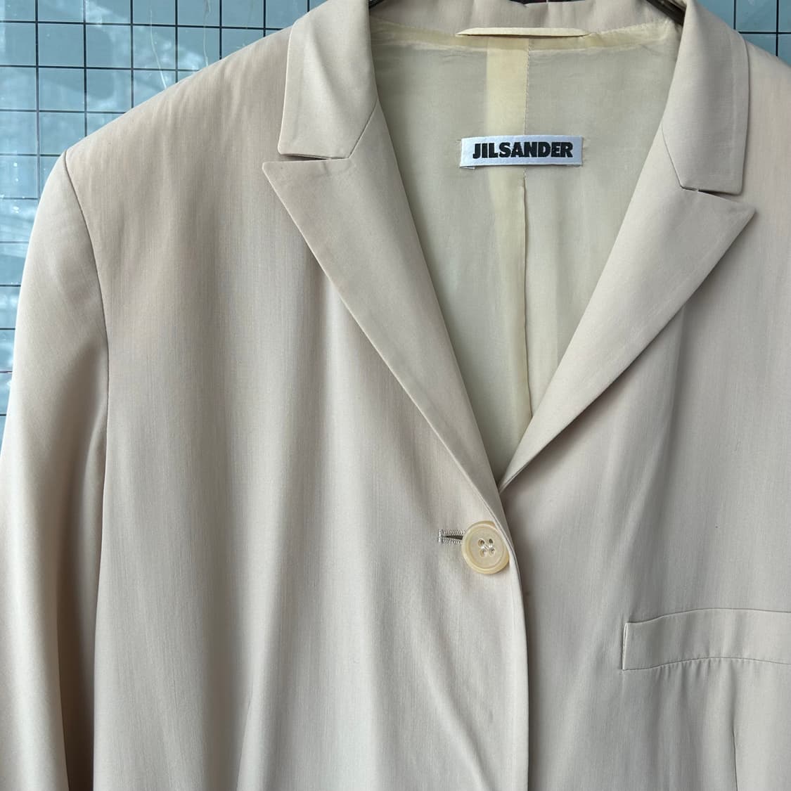 90s 질 샌더 울 실크 블레이저 상품이미지7