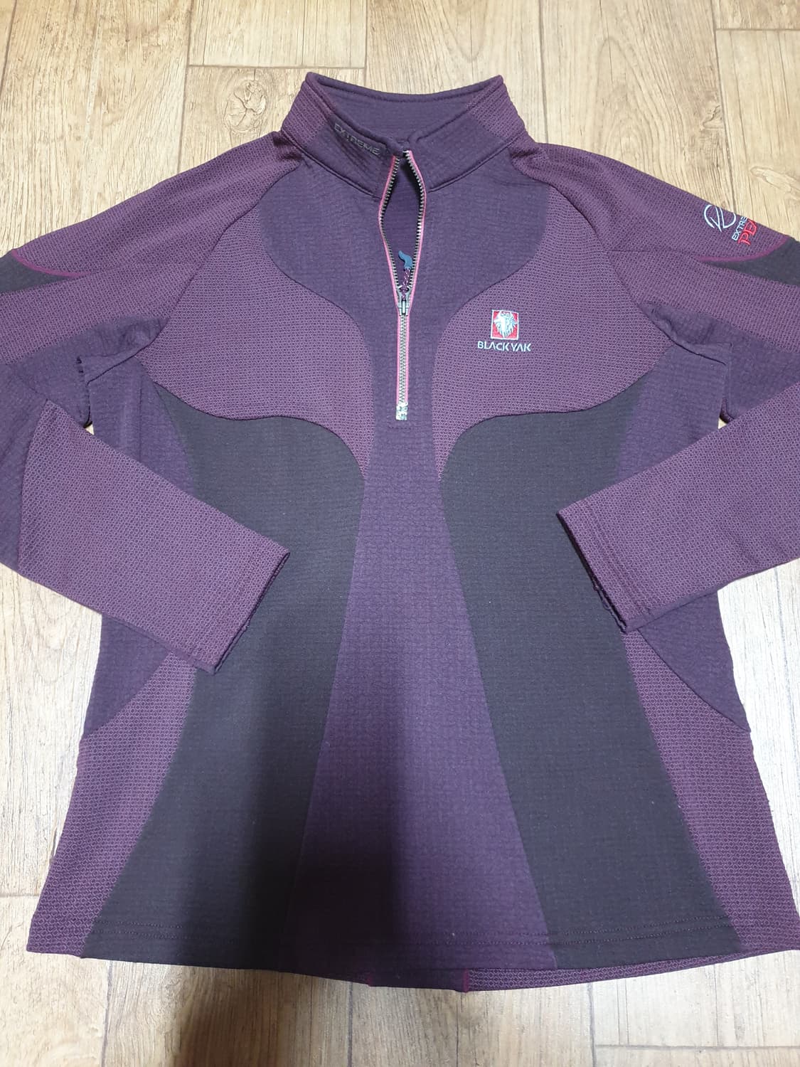 1036 블랙야크 아웃도어 반집업 90 사이즈입니다 상품이미지2