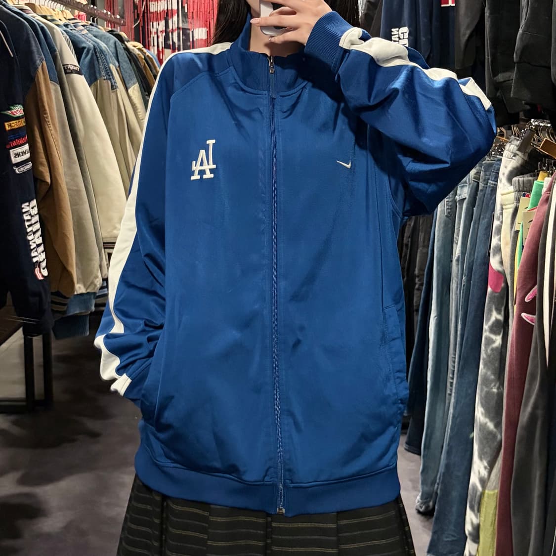 [IM] Nike 나이키 LA 다저스 트랙 자켓 블루 상품이미지2