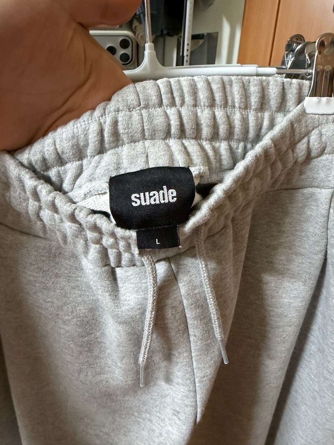 스웨이드 스웻 팬츠 상품이미지5