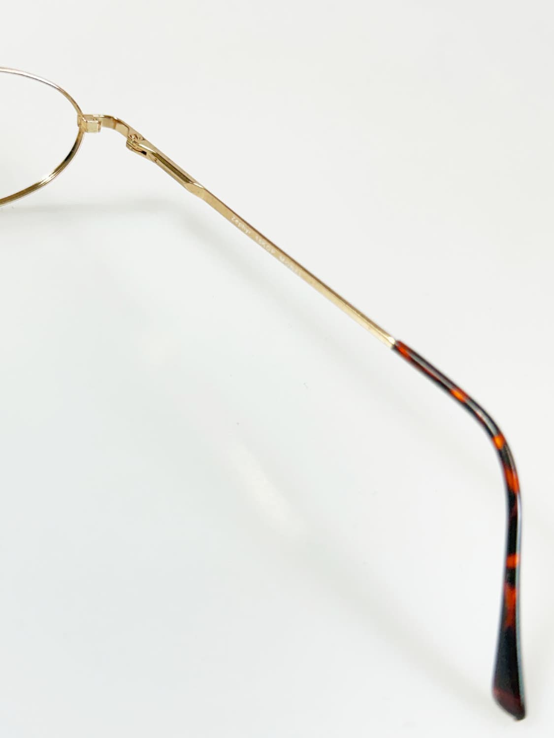 Zephyr 골드 슬림 오벌 메탈 프레임 빈티지 안경 상품이미지6