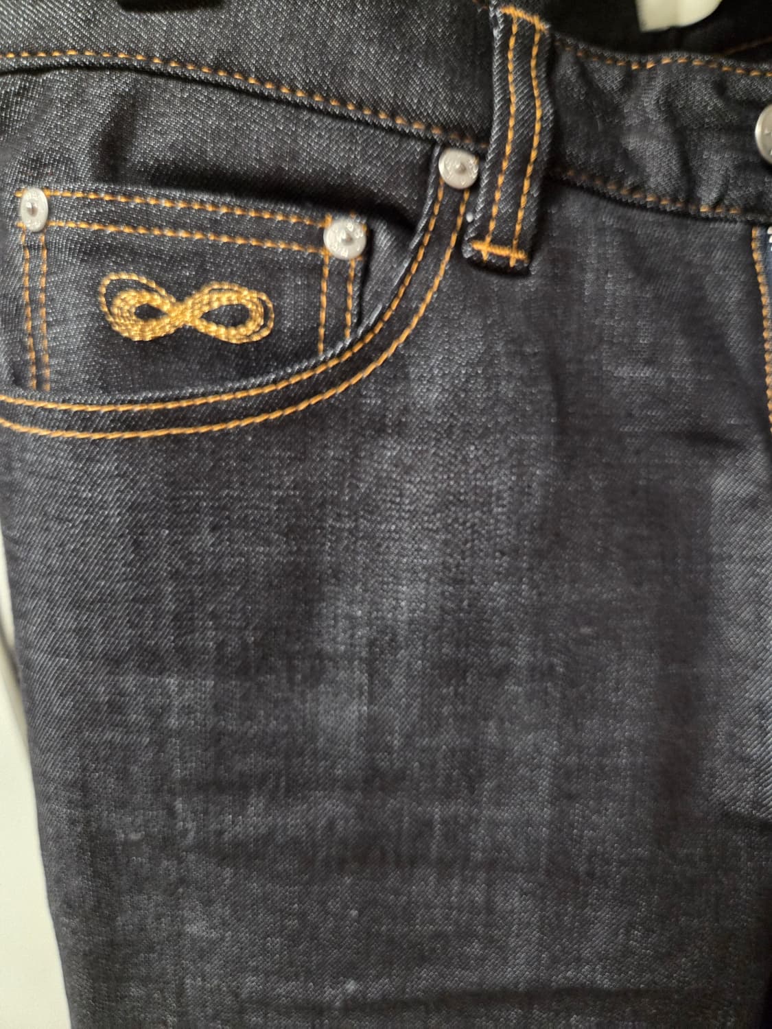 플랙 Plac 크롭밀란 생지 데님 상품이미지5