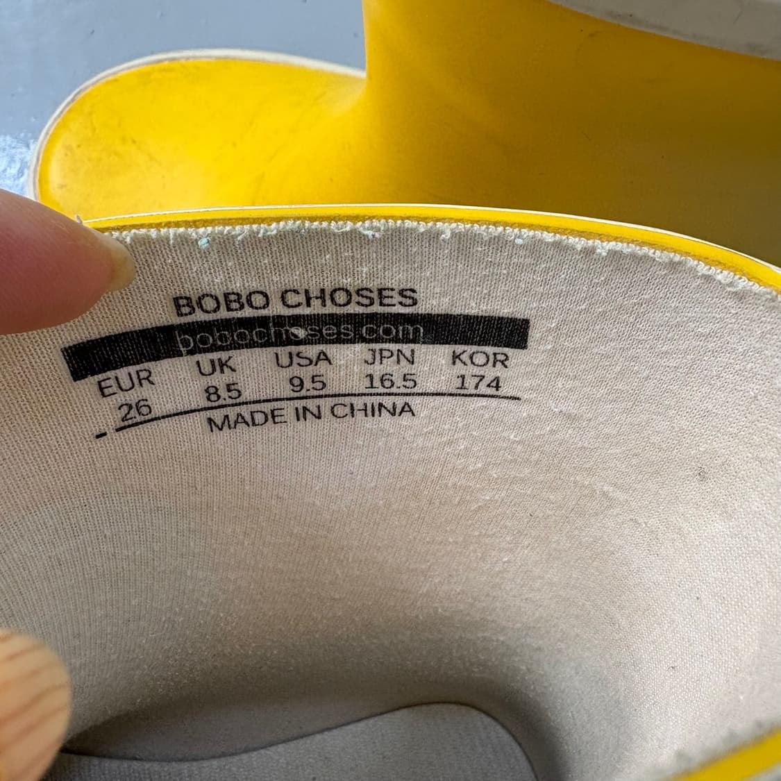 174 보보쇼즈 장화 레인부츠 0406J 상품이미지8