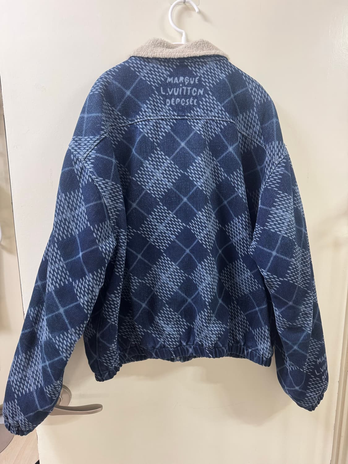 50사이즈] 루이비통 데님 플리스 블루종 자켓 상품이미지3