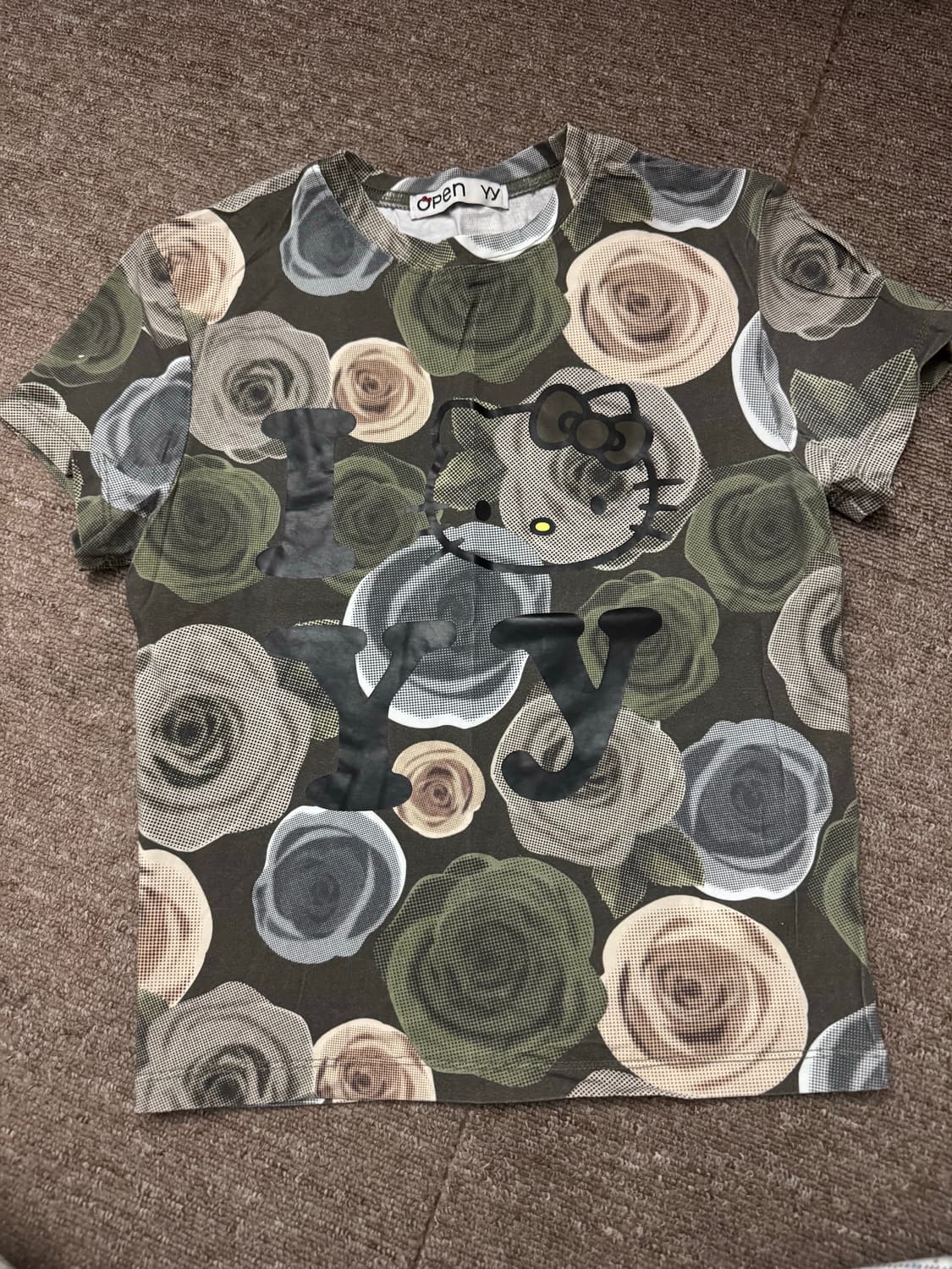 Open Yy 키티 반팔 티셔츠 상품이미지1