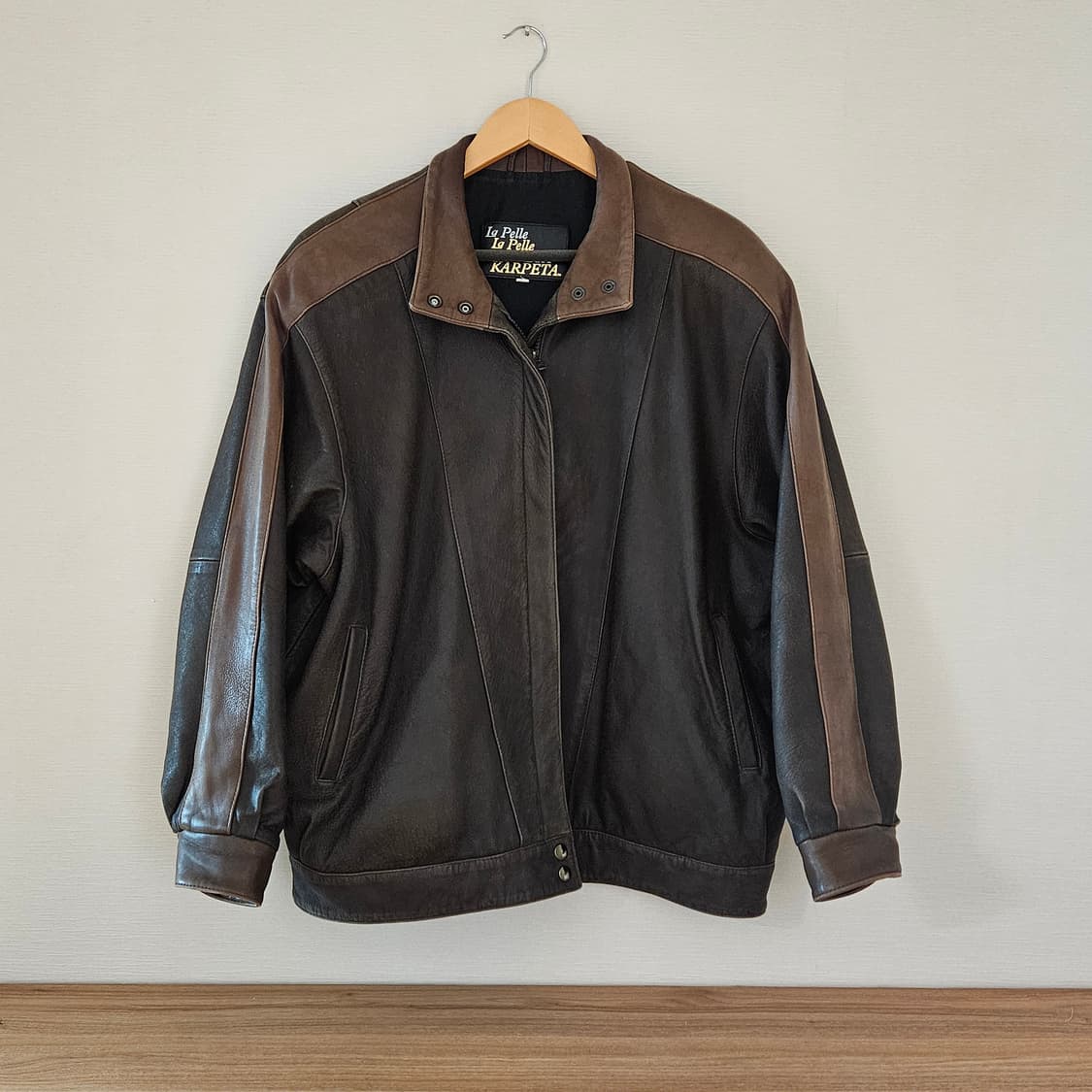 La Pelle Karpeta 레더 자켓 / 실측 XL 상품이미지1