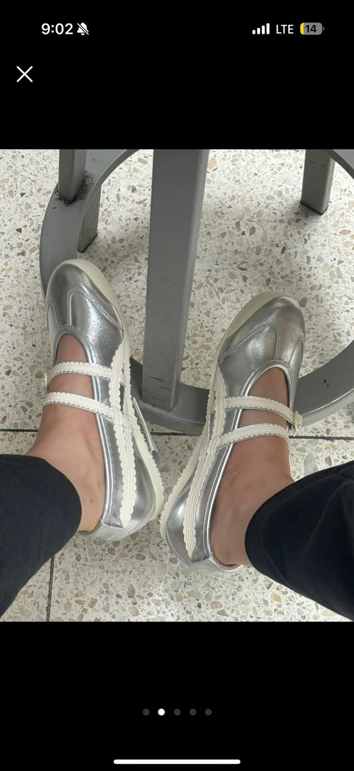 오니츠카타이거 메리제인 실버 상품이미지2