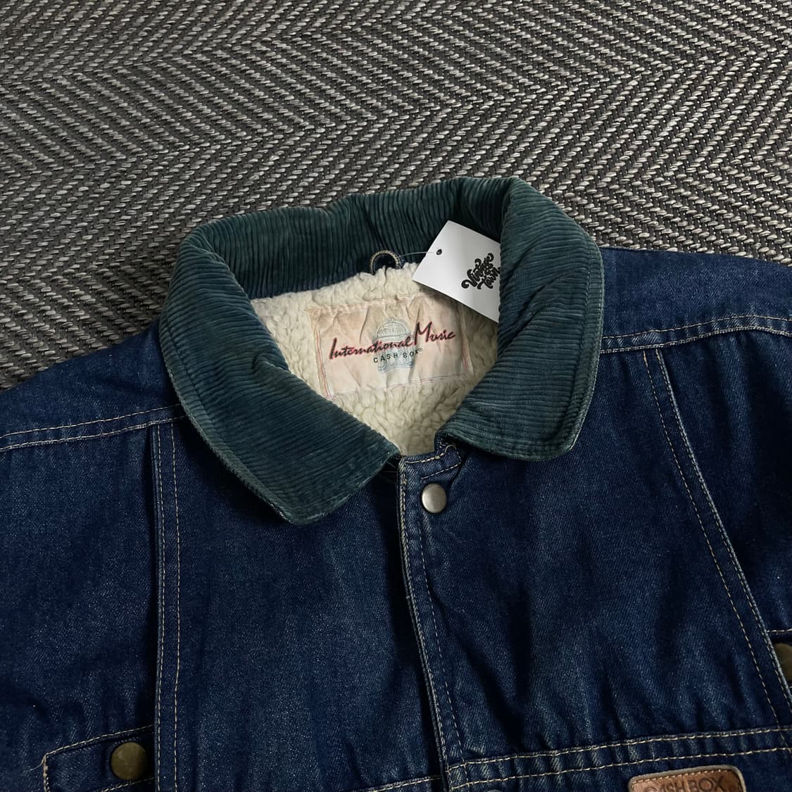 USA 오리지날 아메카지 빈티지 데님 자켓o 3526 상품이미지4