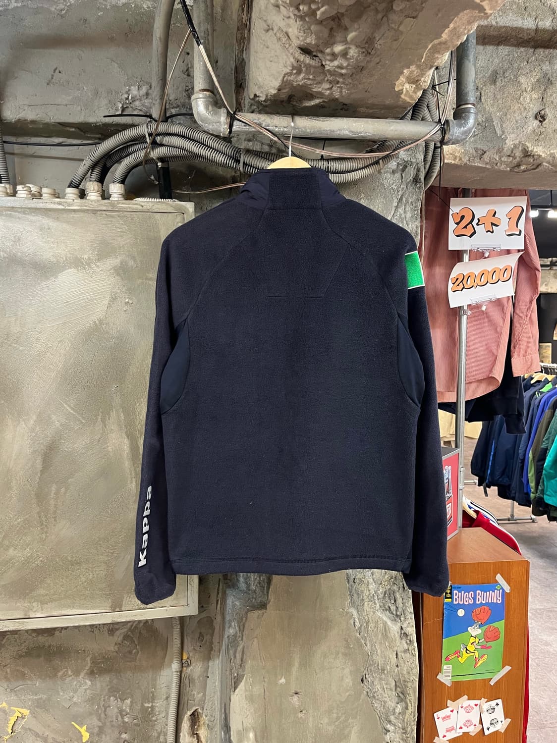 카파 이탈리아 아우디 플리스 자켓 네이비 M #csz3266  상품이미지2