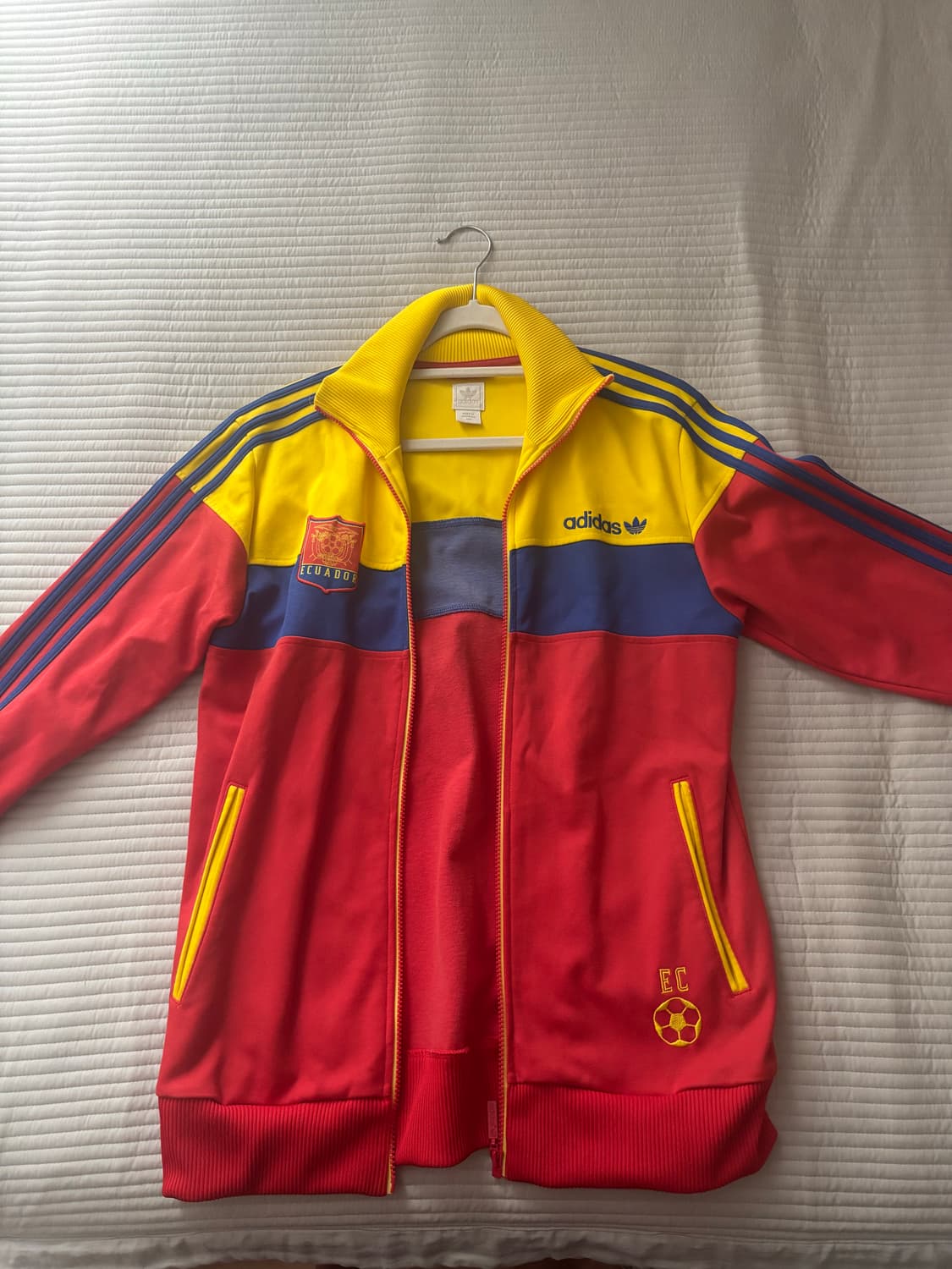 100) 아디다스 에콰도르 사커 트랙탑 져지 상품이미지1