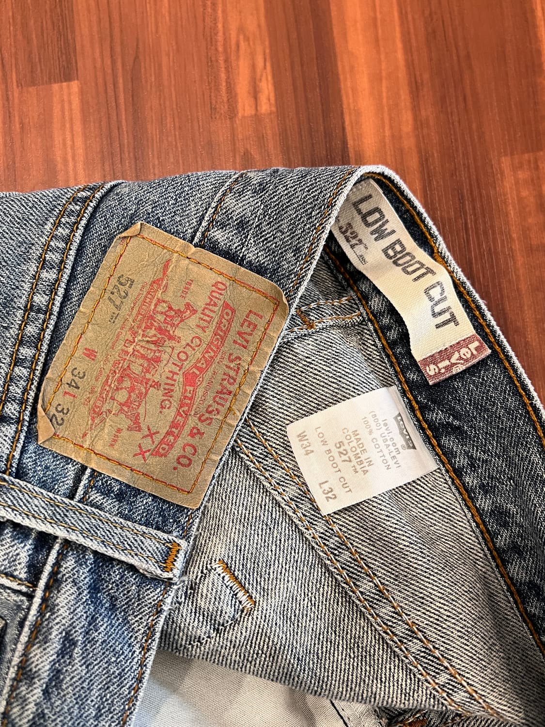 00s Levis 리바이스 527 빈티지 데님 팬츠 (34inch) 상품이미지9