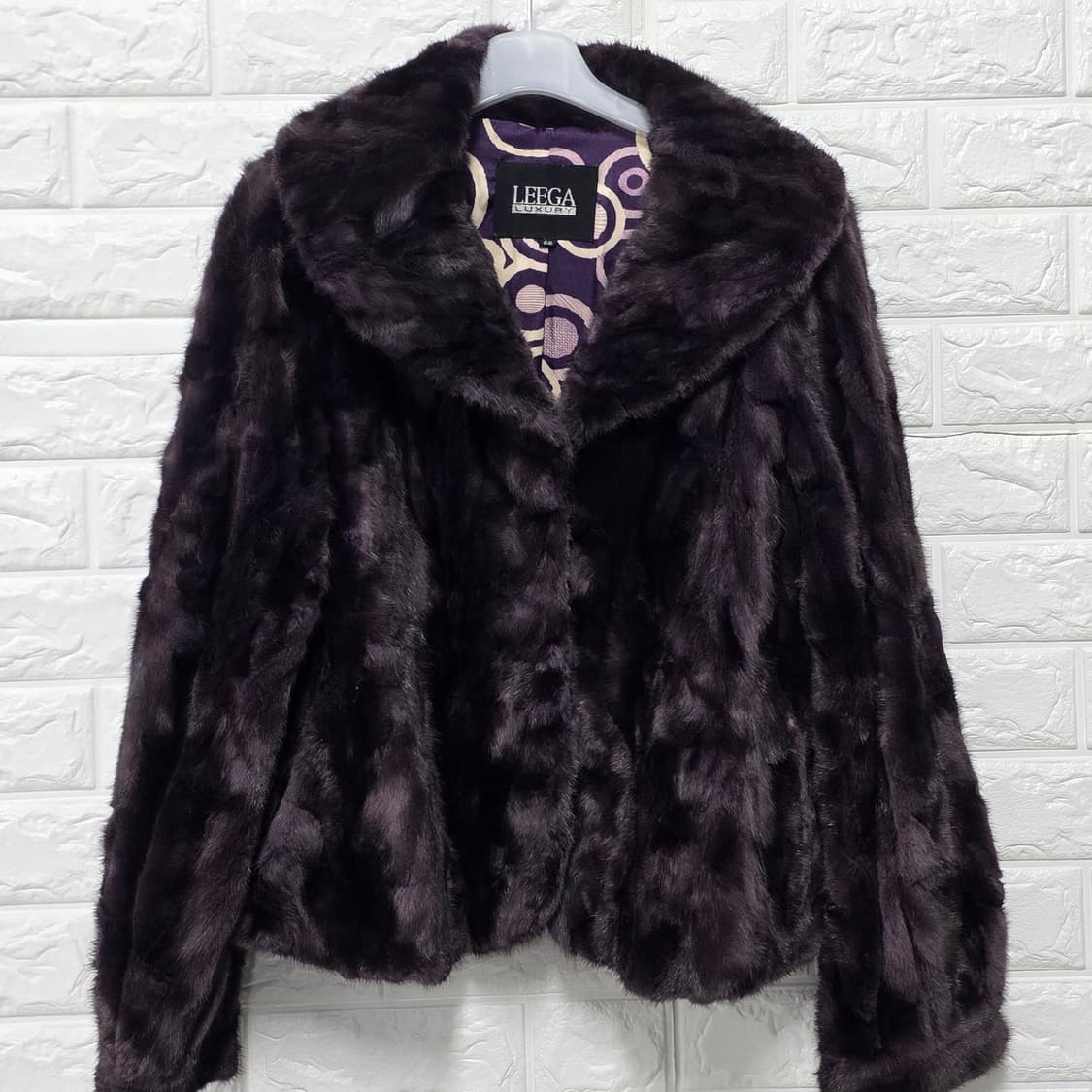 택포// LEEGA 밍크 코트 M 사이즈 상품이미지1