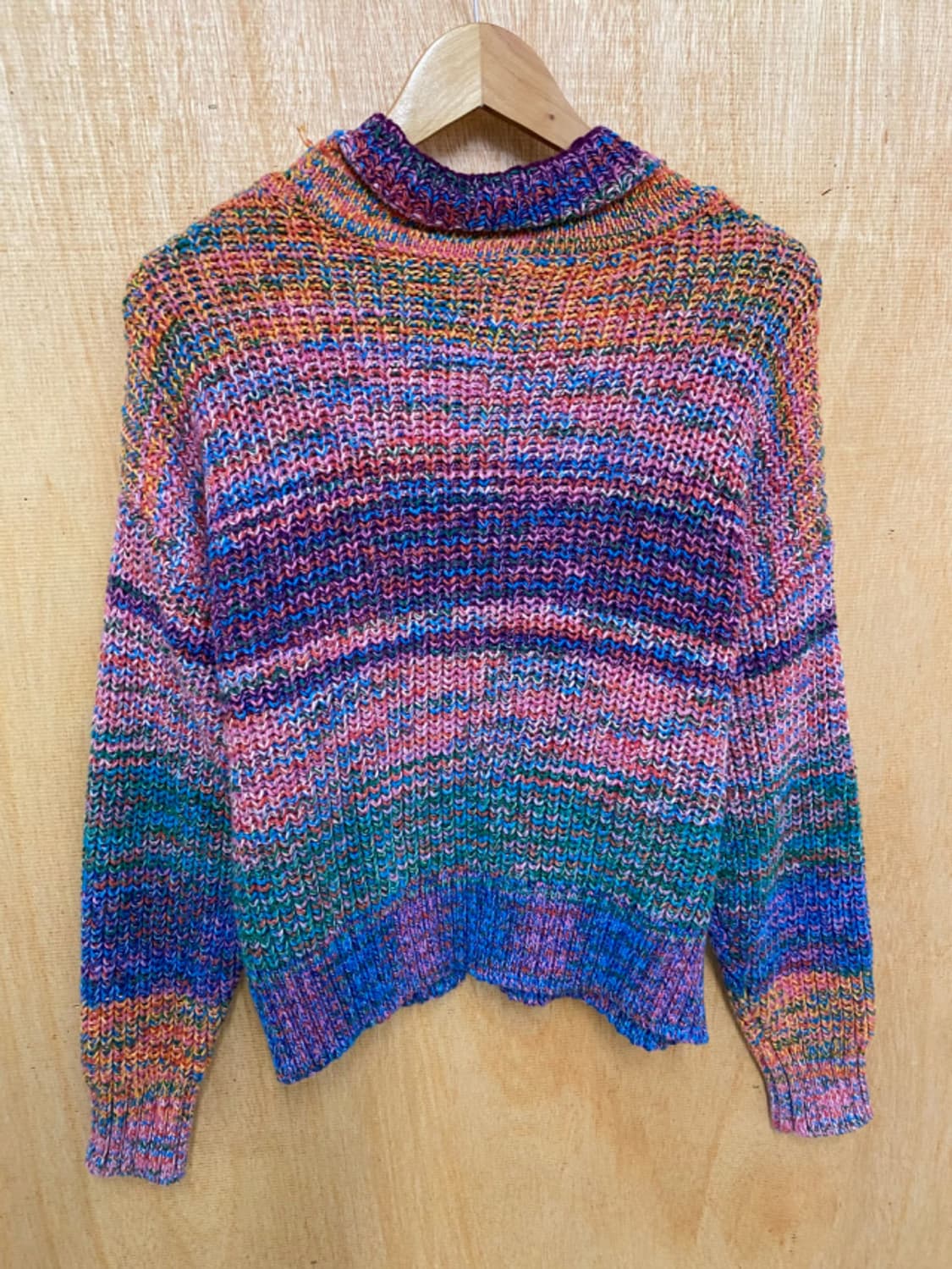 GAP psychedelic ombre mockneck knit 상품이미지5