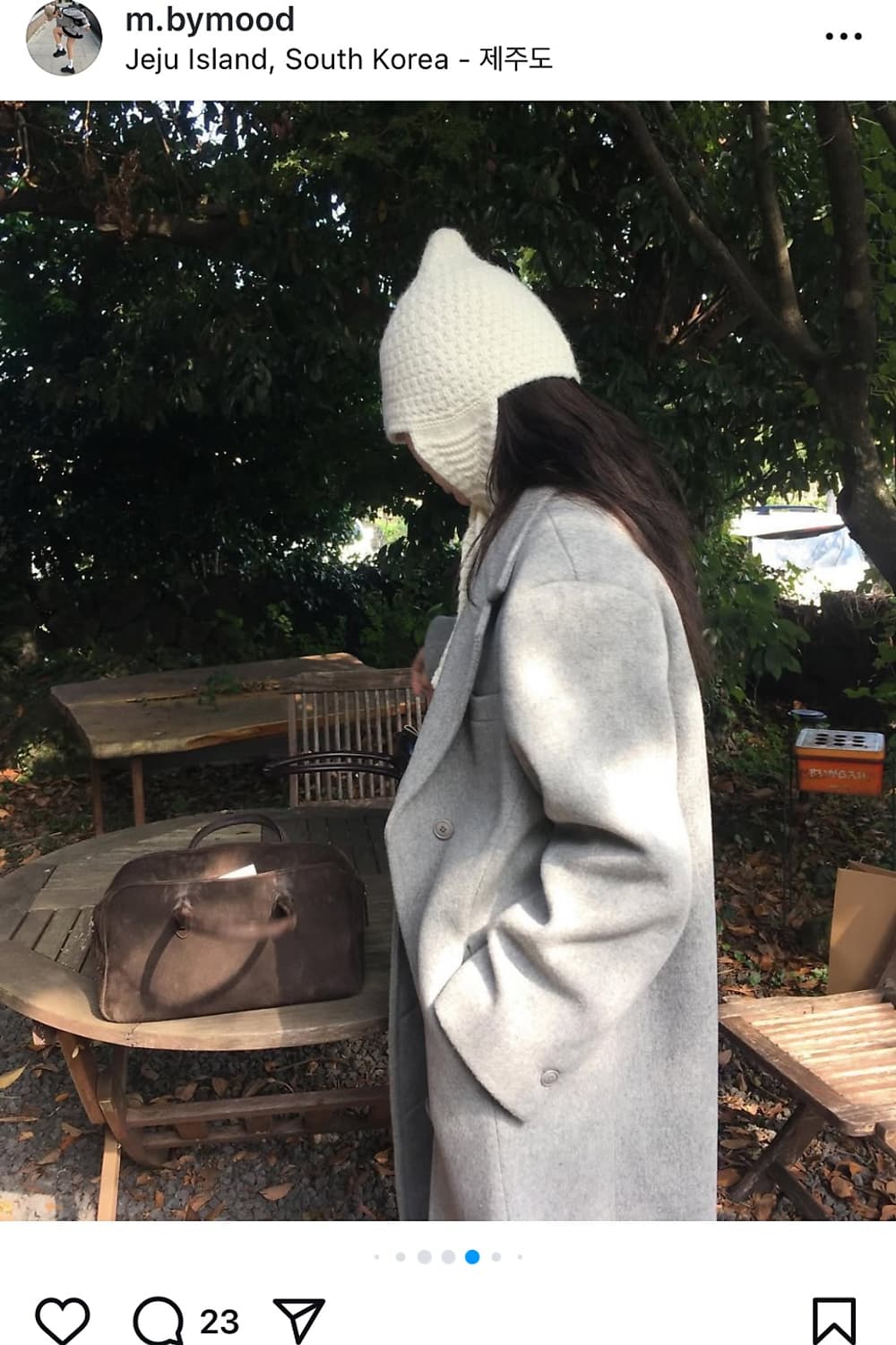 바이무드 마스롱코트 그레이 상품이미지2