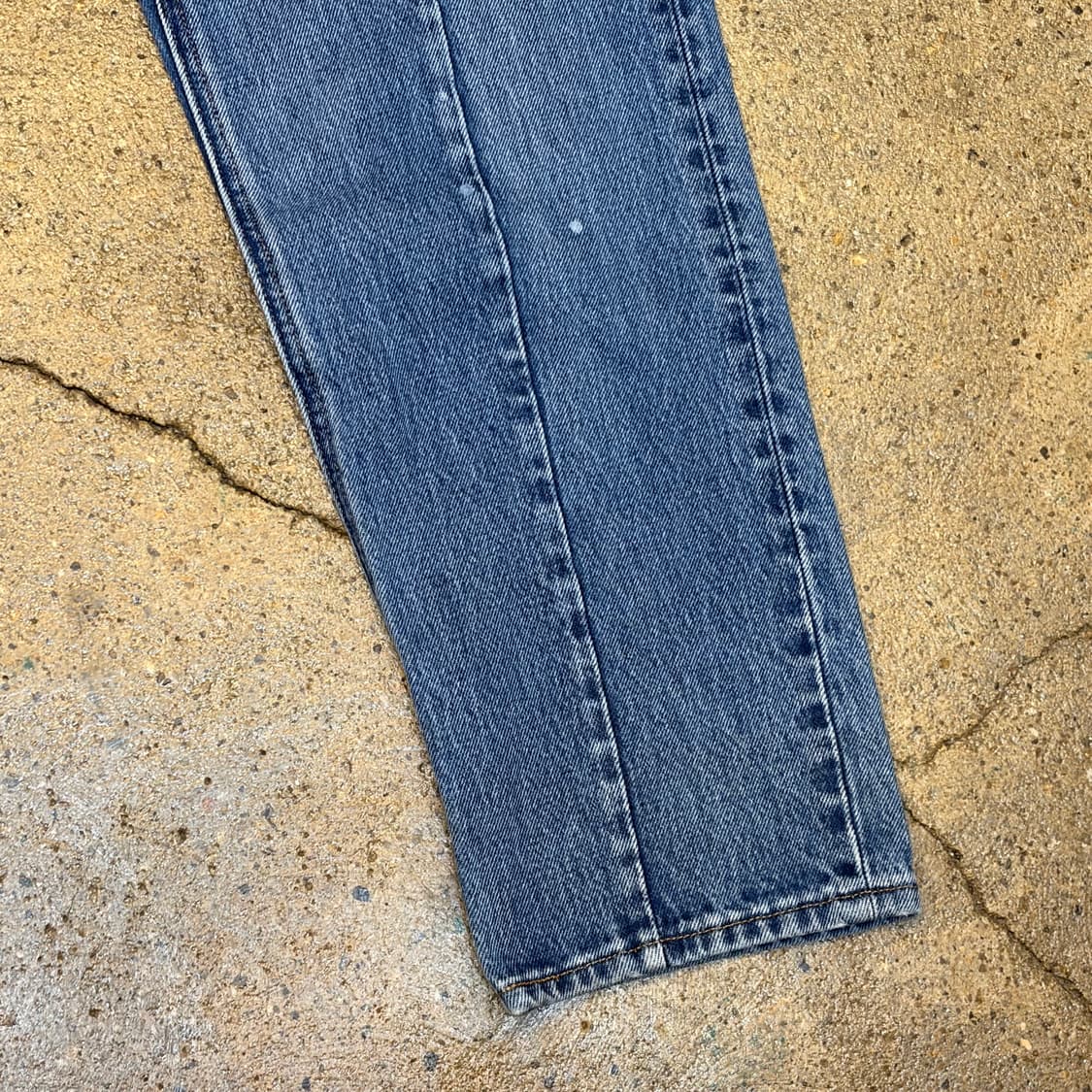 USA 빈티지 리바이스 절개 여성 청바지 상품이미지5