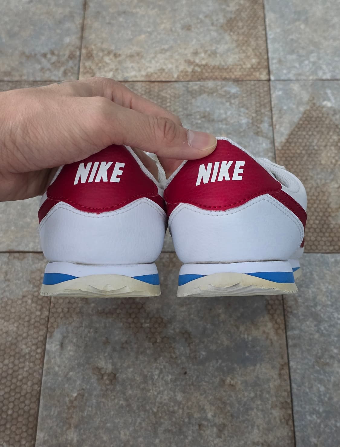 (235)나이키 코르테즈 베이직 화이트 레드  상품이미지9