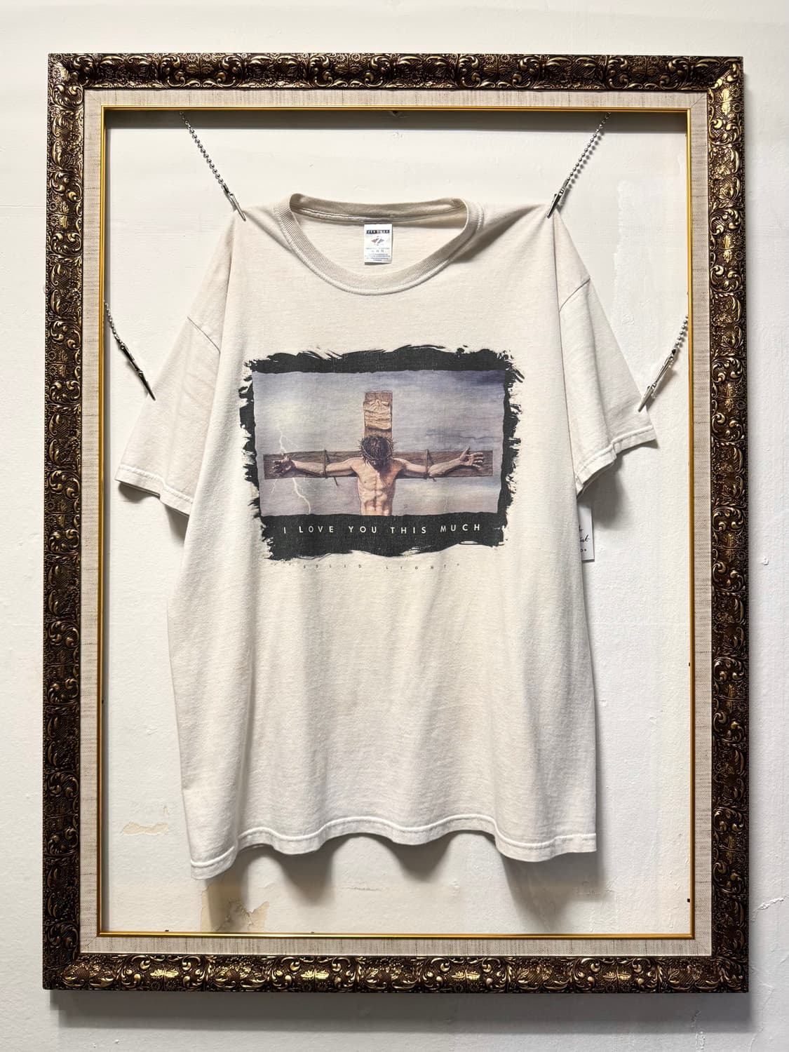 빈티지 00s Jesus i love you this much tee 상품이미지1