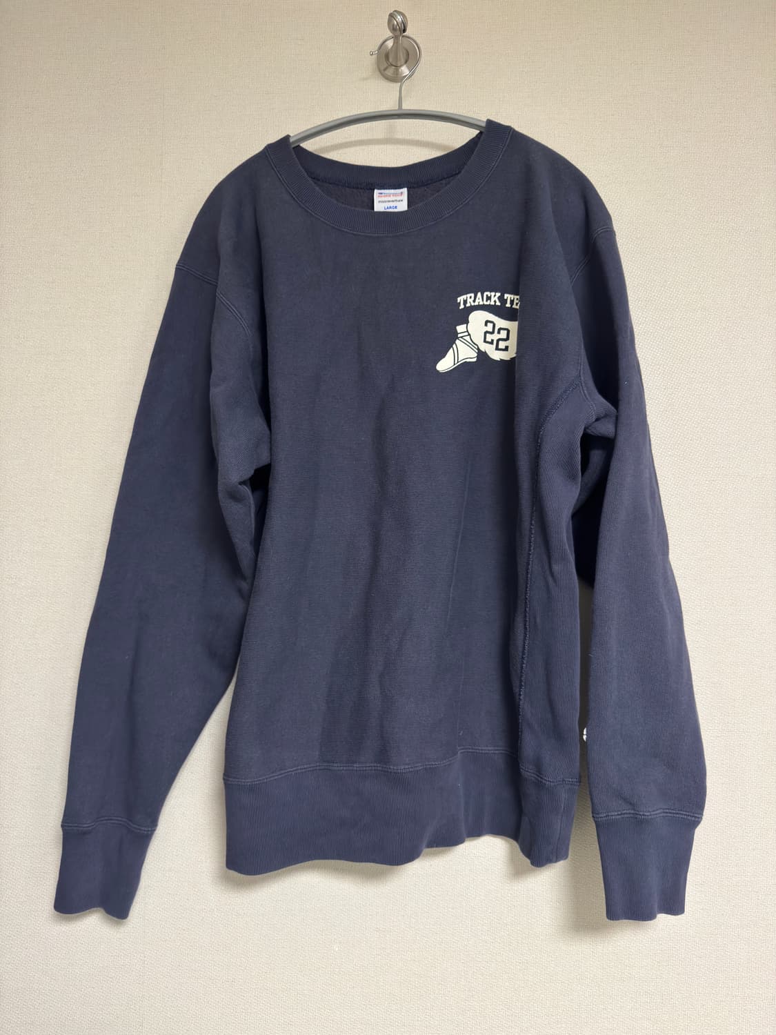 [L] 챔피온x디네댓 리버스위브 블루택 스웨트셔츠 상품이미지1