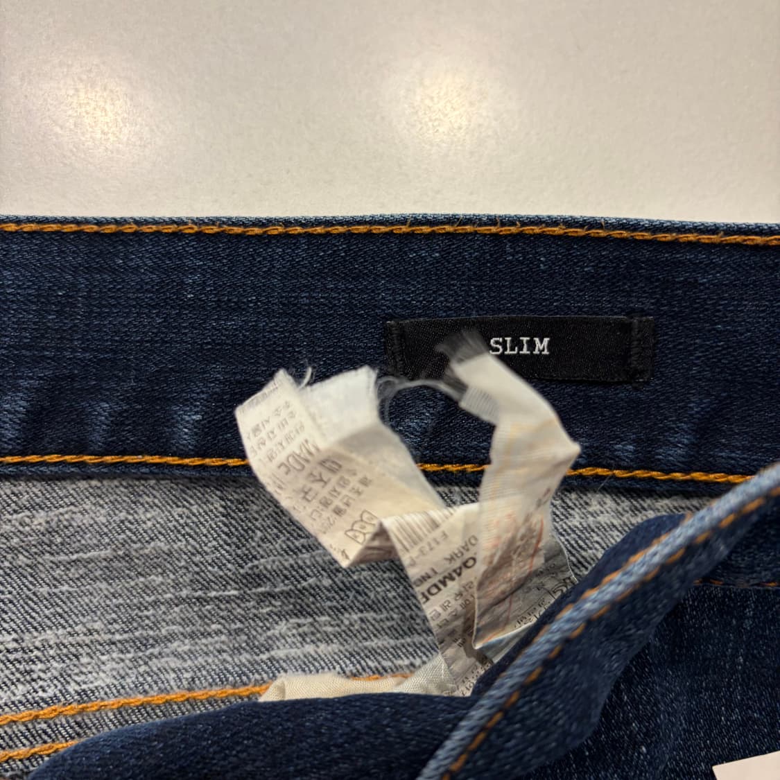 [32] Evisu 에비수 청바지 데님 레드 백포켓 팬츠 D613 상품이미지8