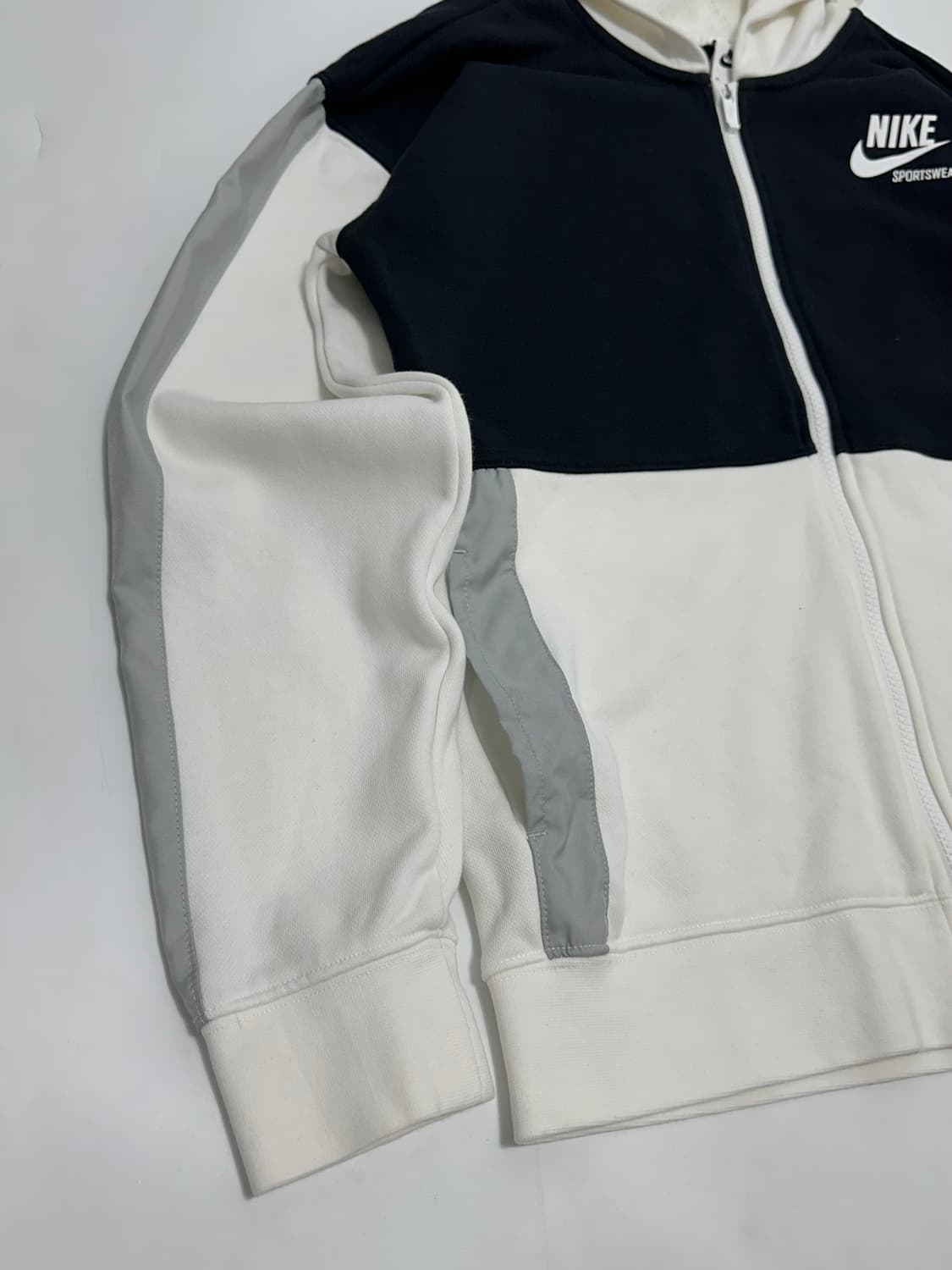 나이키 NSW 헤리티지 배색 후드집업 상품이미지4