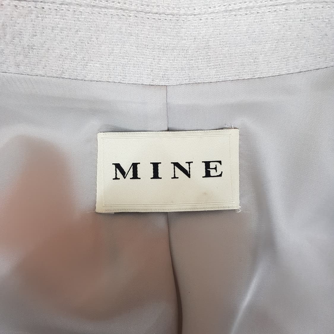 한섬 마인 2022 울소재 숏 코트  76-90-155사이즈 상품이미지6