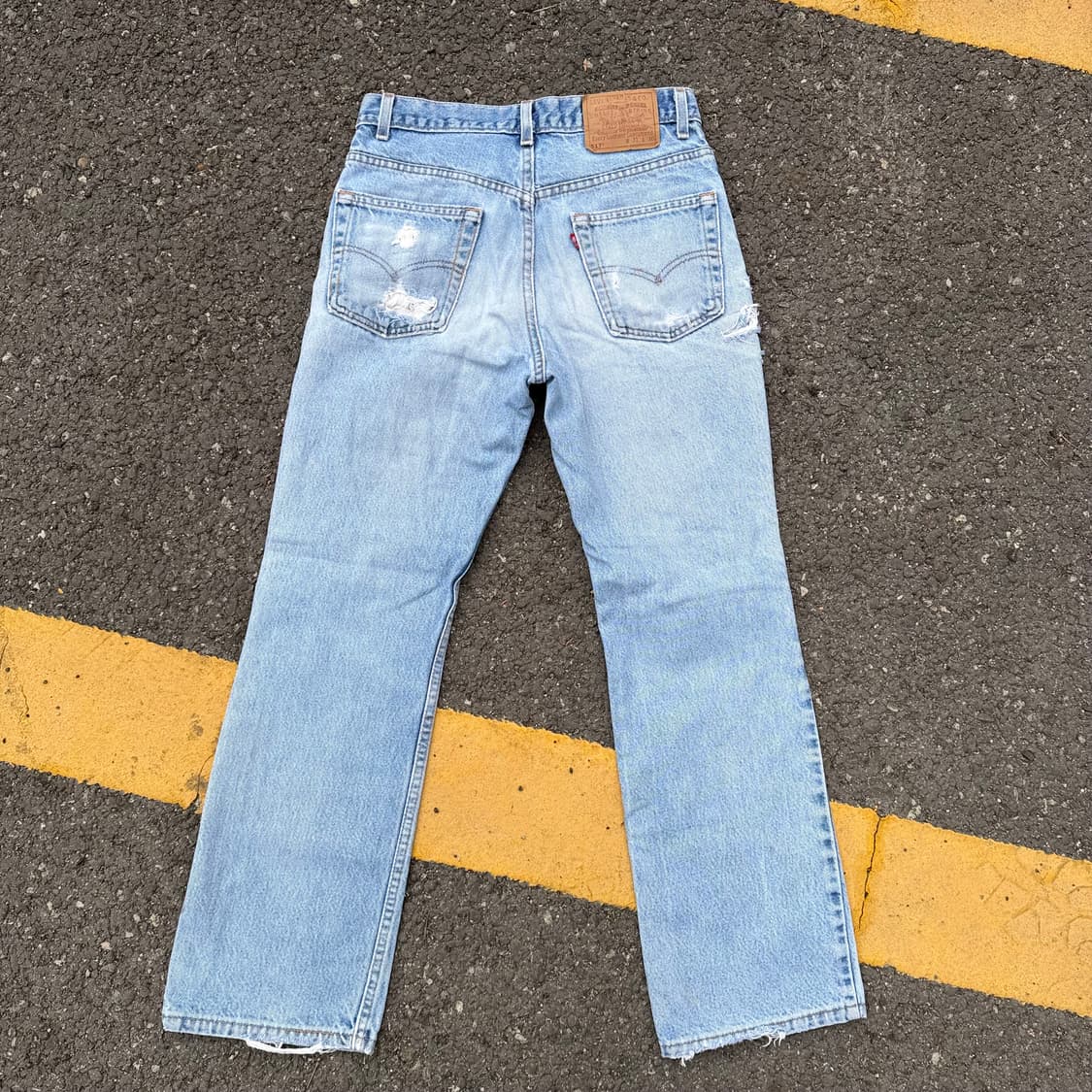 90s USA 빈티지 리바이스 517 부츠컷 상품이미지5