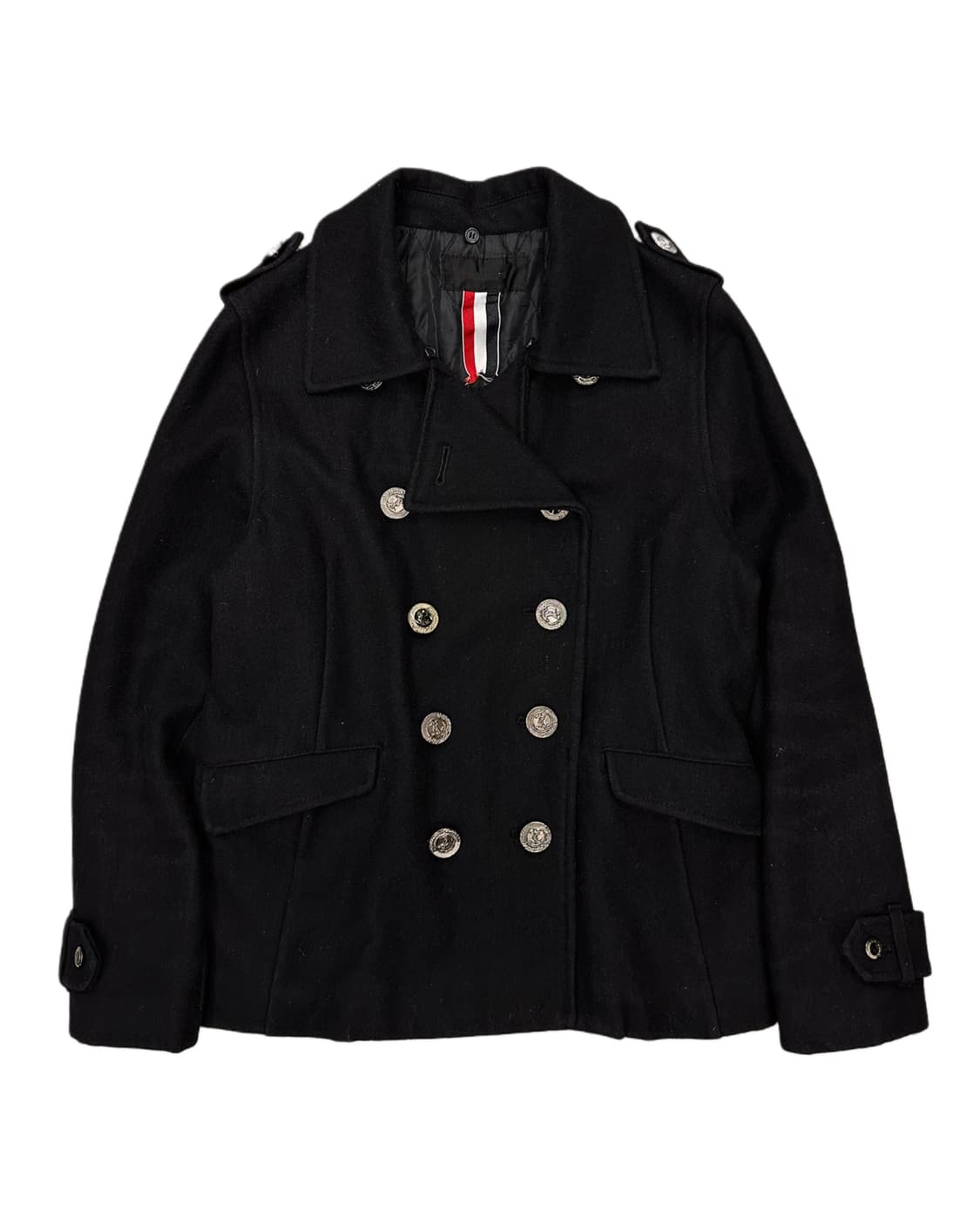 anchor button pea coat 상품이미지1