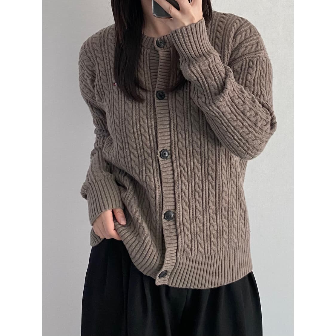 타미힐피건 가디건 상품이미지1