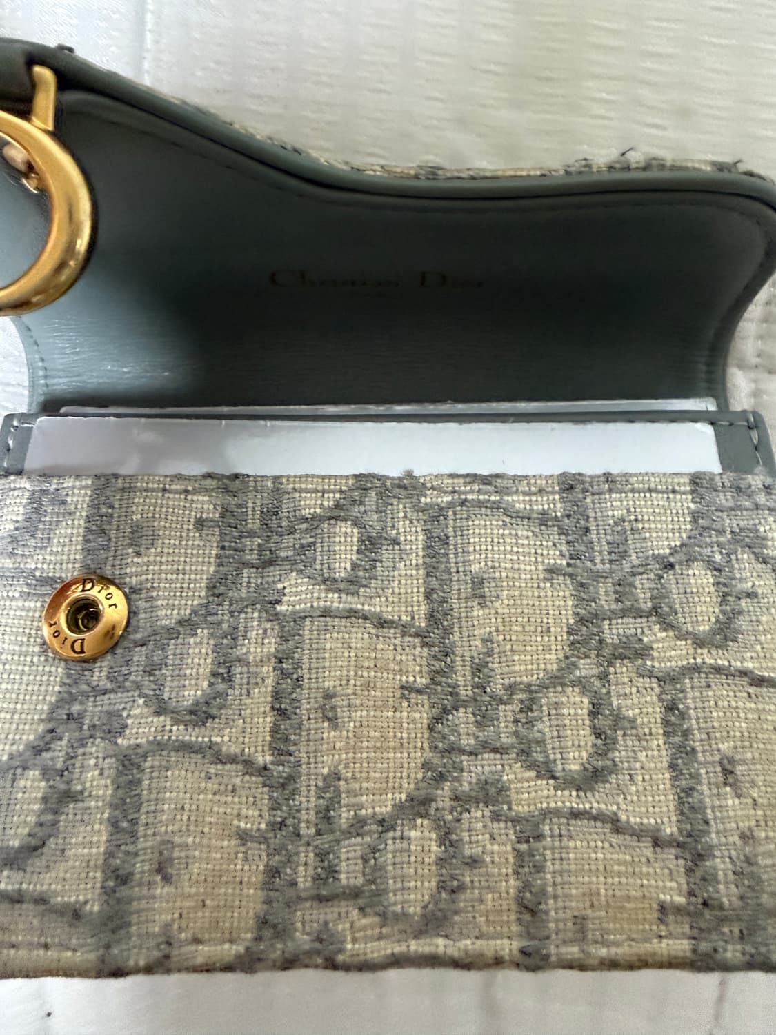 디올 오블리크 반지갑 풀박스 상품이미지2