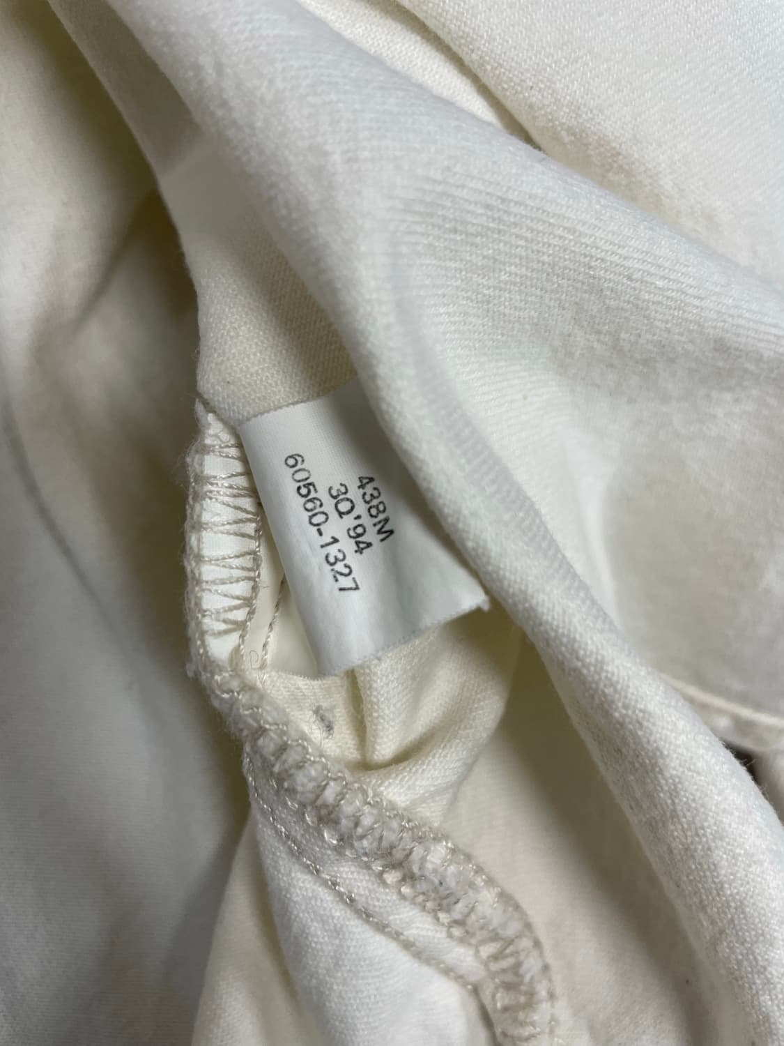 Vtg Levis 화이트 데님셔츠 상품이미지6