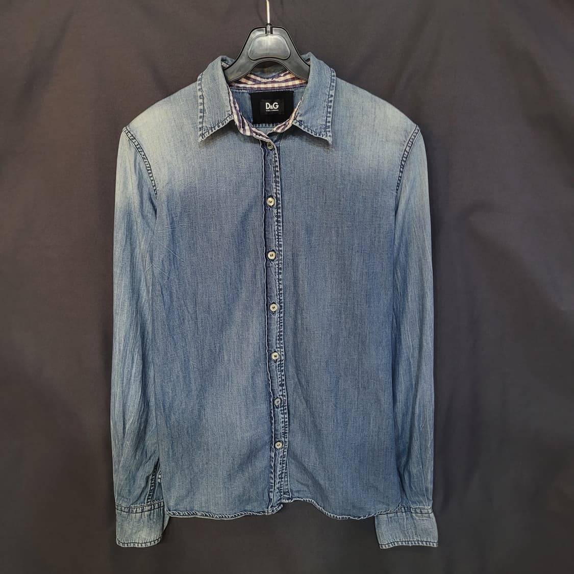 D&G DOLCE & GABBANA 돌체앤가바나 빈티지 데님셔츠 상품이미지6