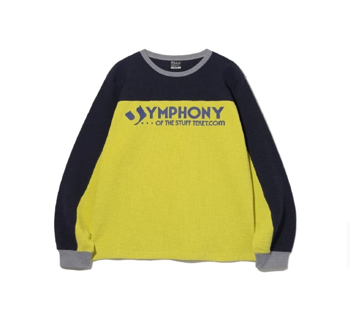 테켓 teket 롱슬리브 져지 티셔츠 S 상품이미지2