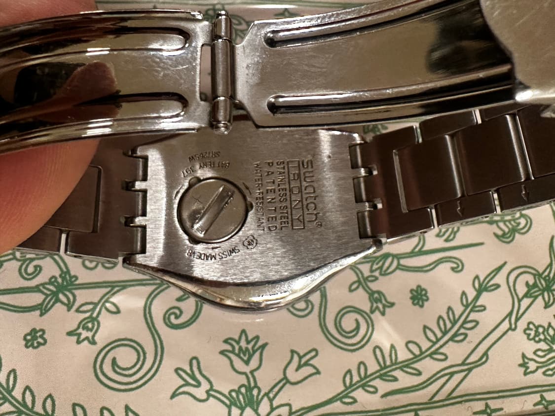 스와치 아이러니 빈티지 시계 워치 1999 상품이미지6