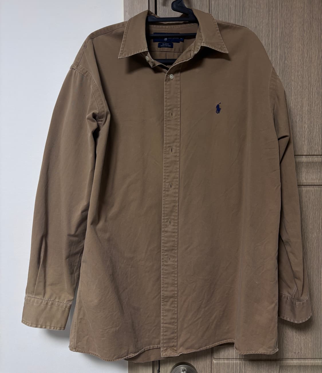 폴로 옥스포드 셔츠 브라운 L 상품이미지1