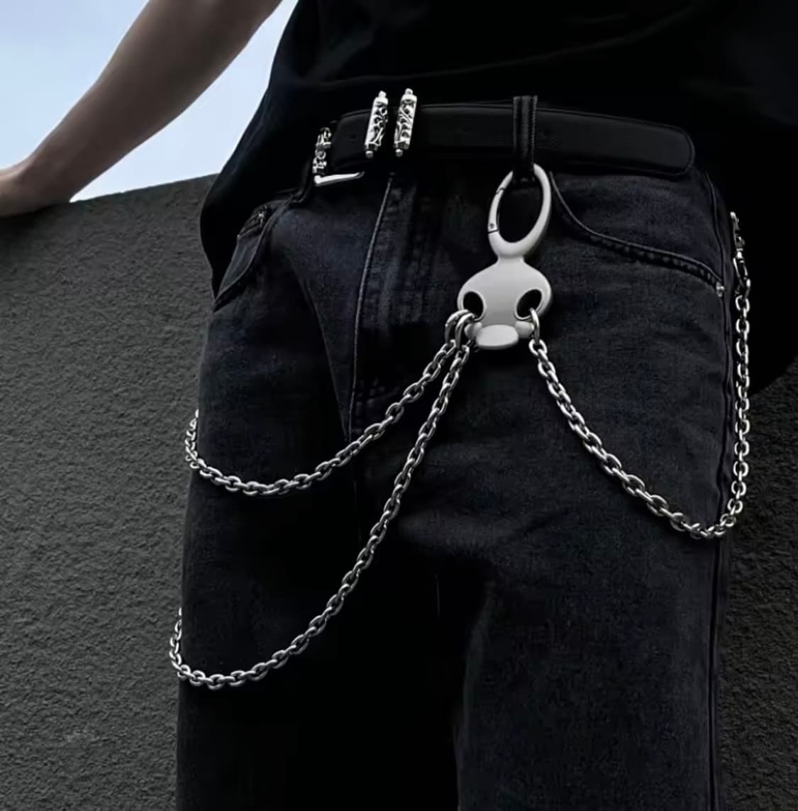 헤비 트리플 레이어 팬츠 체인 상품이미지2