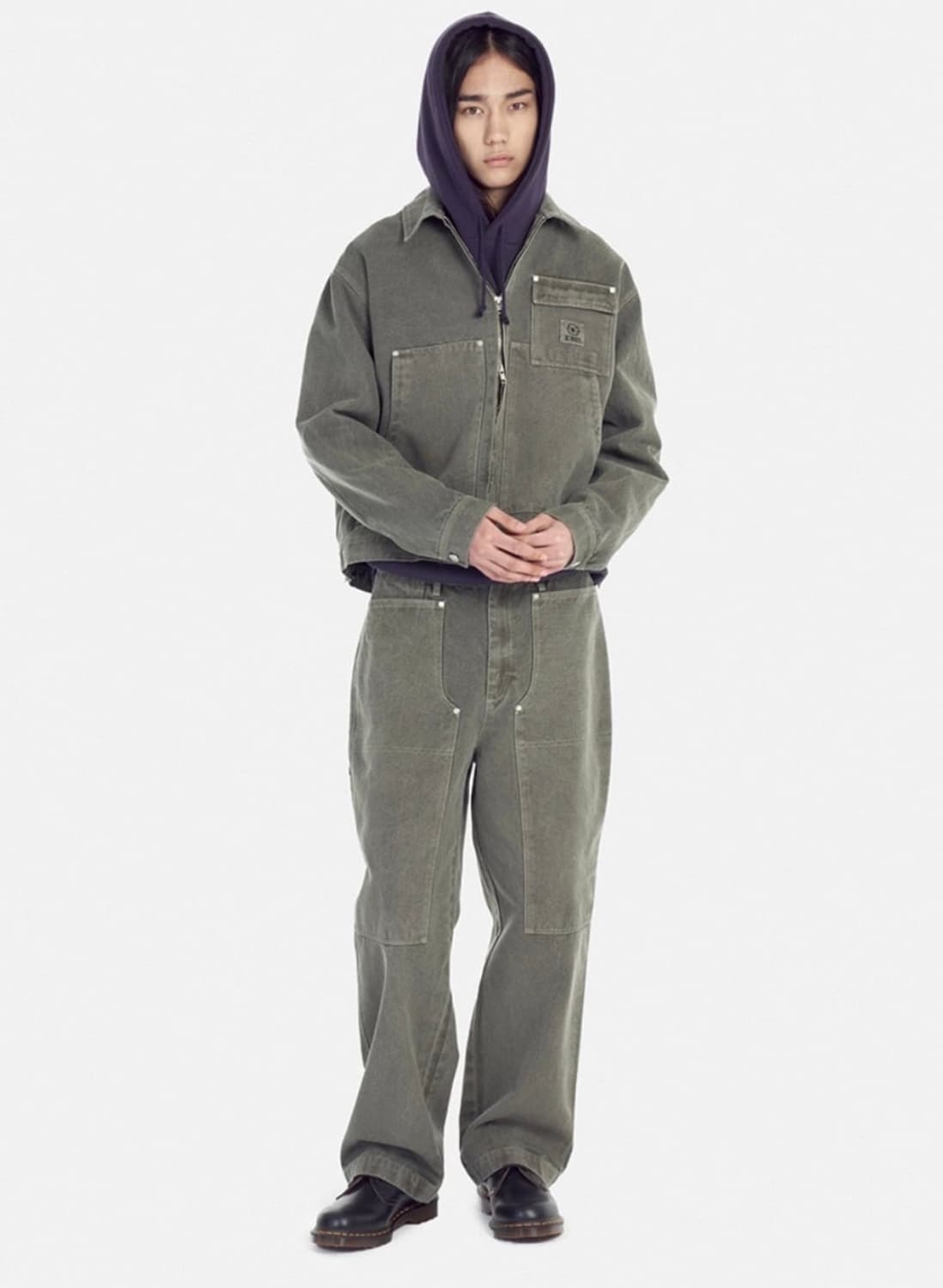 로어즈 lores 데님 워크자켓 m 상품이미지2