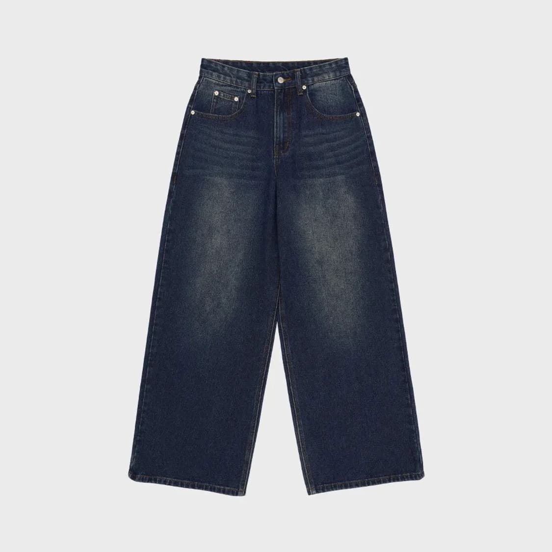 Amesworldwide overfit stitch denim pants 상품이미지1