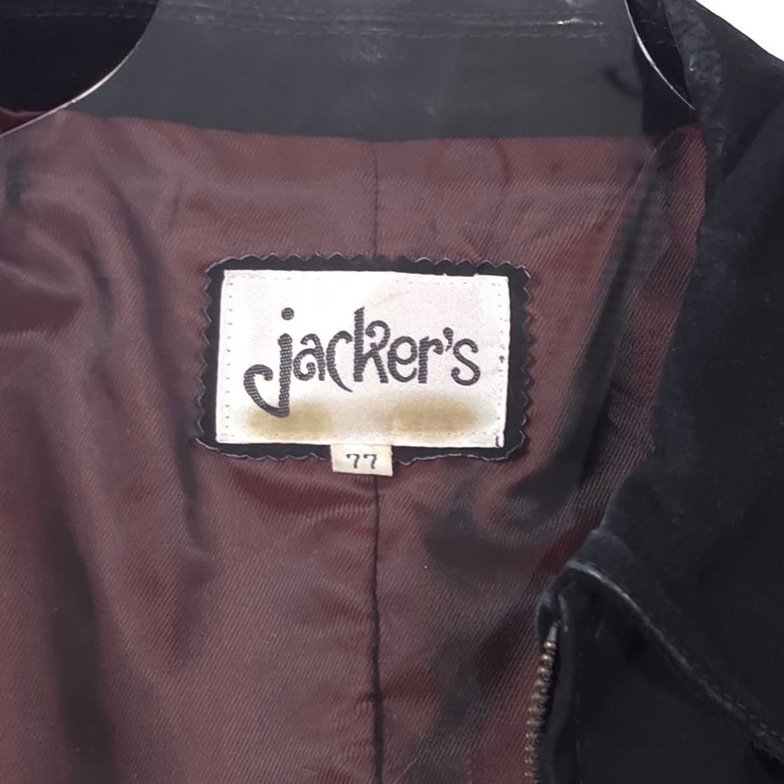 재커스 빈티지 돈피 가죽 자켓 77 상품이미지7