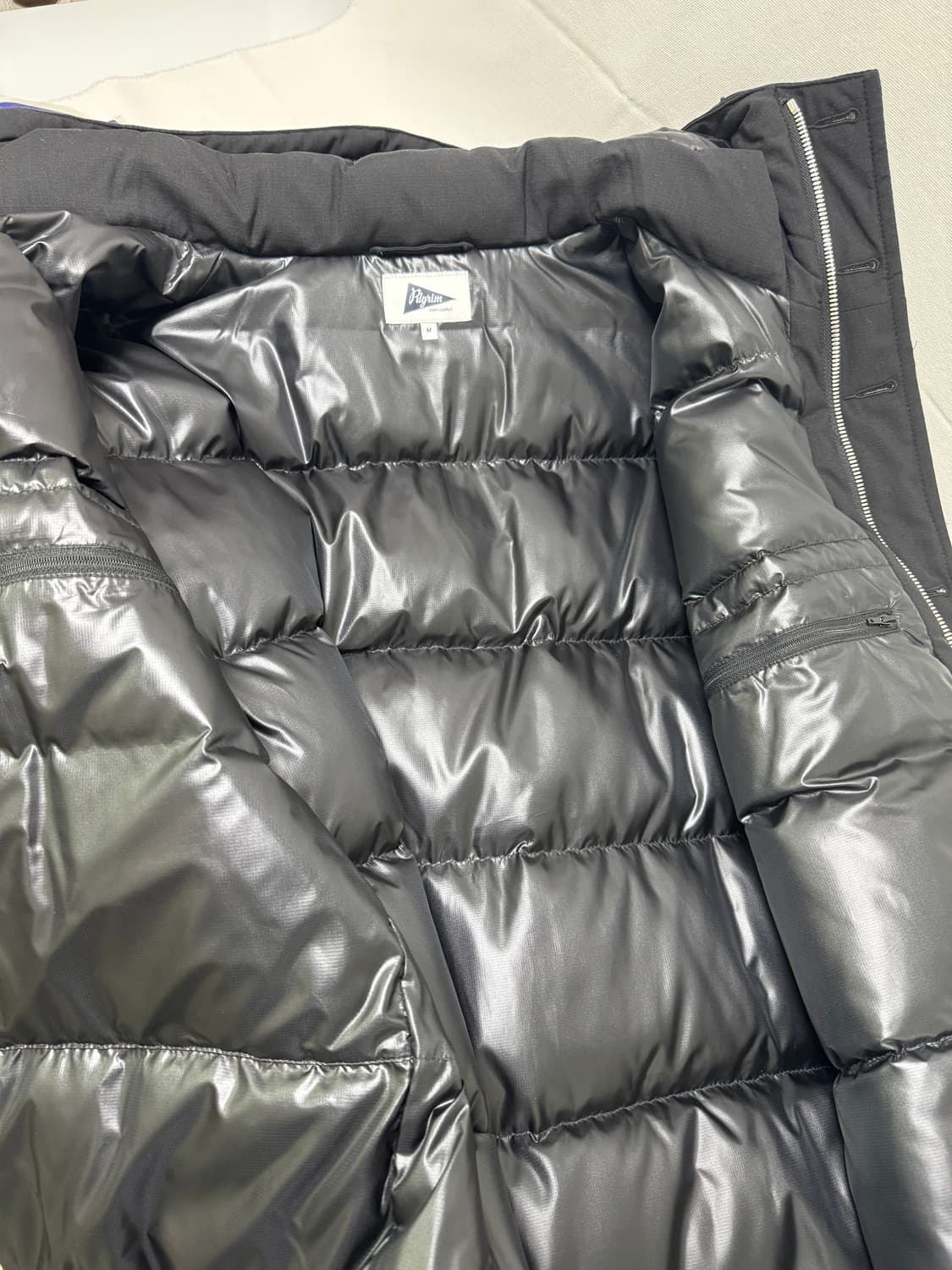 필그림 서프 서플라이 울 립스탑 다운 점퍼 M 상품이미지7