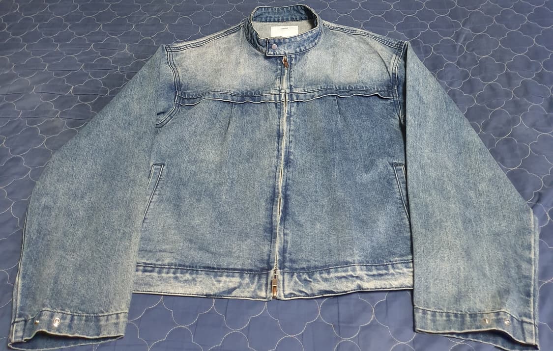 CORKAGE 빈티지워싱 라이더 데님자켓 (F) 상품이미지1