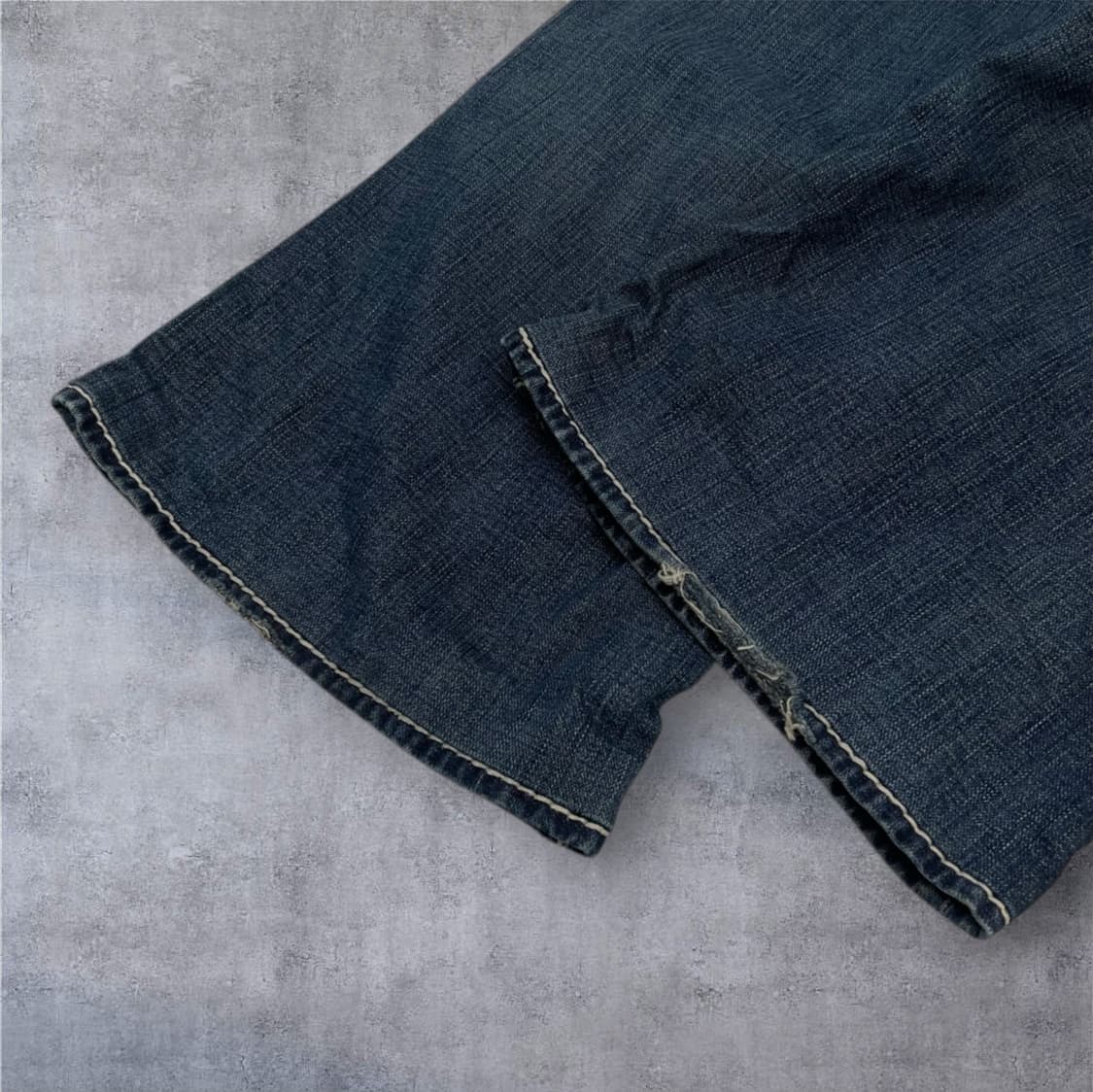 트루릴리전 중청 빌리 자이언트 빅티 워싱 데님팬츠 40 상품이미지9